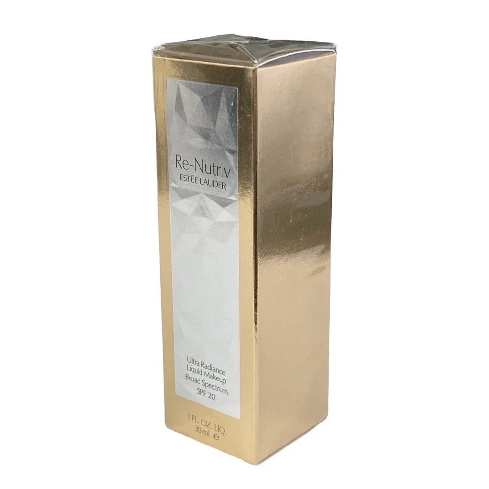 Estee‎ Lauder Re-Nutriv Ultra Radiance Liquid Makeup SPF 20 1 oz  Espresso NIB